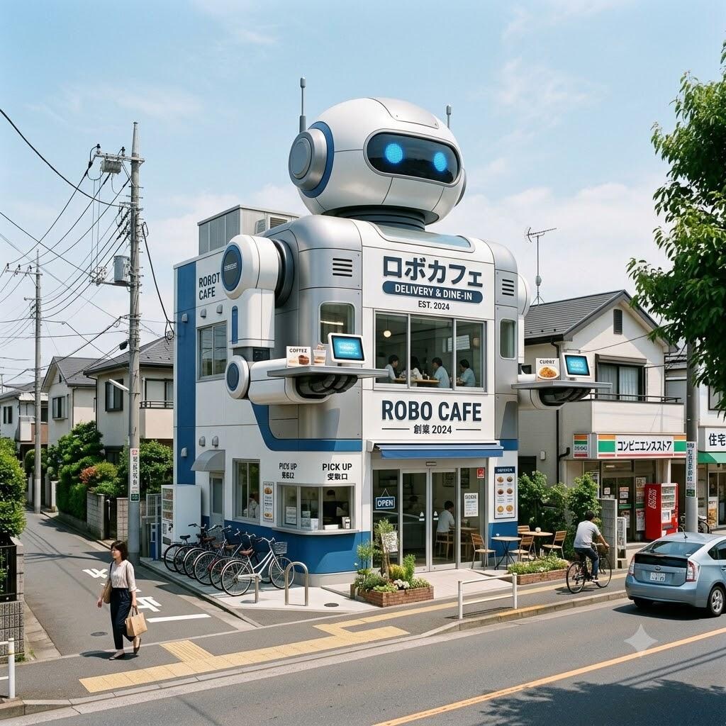 配膳ロボット建築