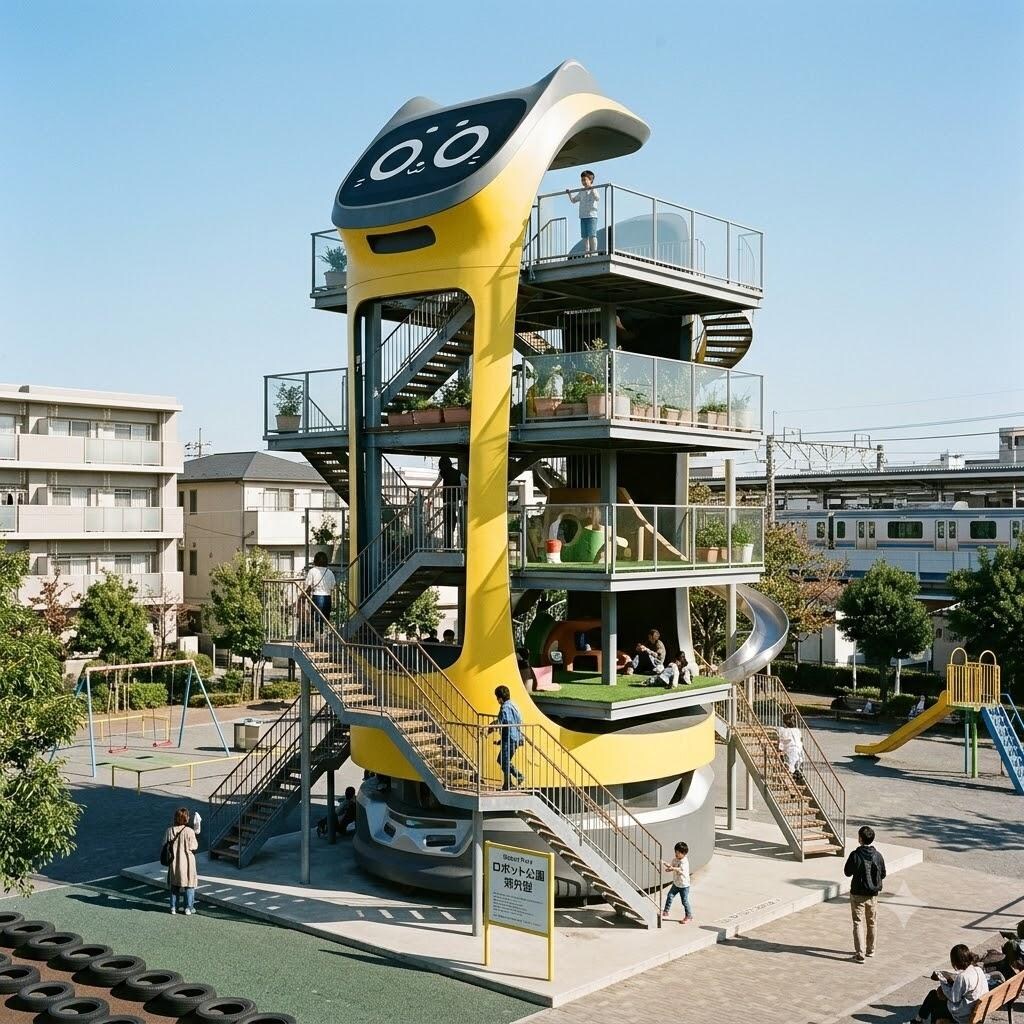 配膳ロボット建築
