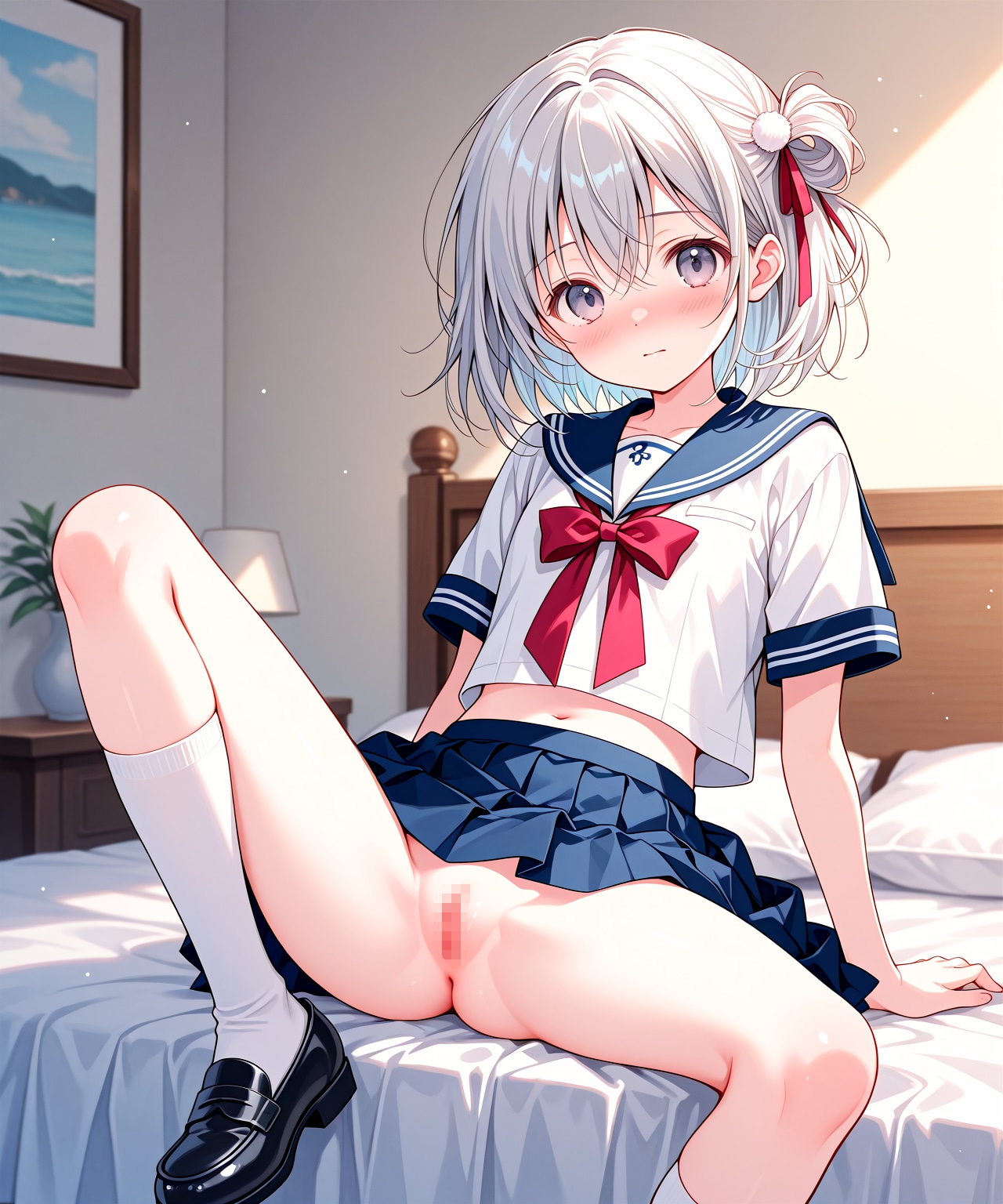 銀髪少女 (11) #R18