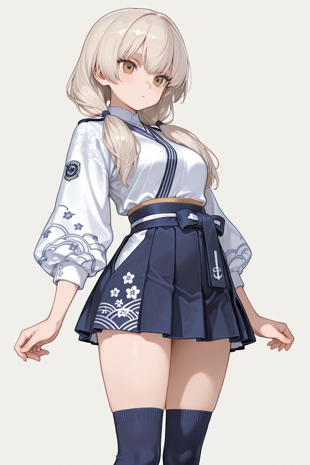 ブロンド髪の似合う女の子