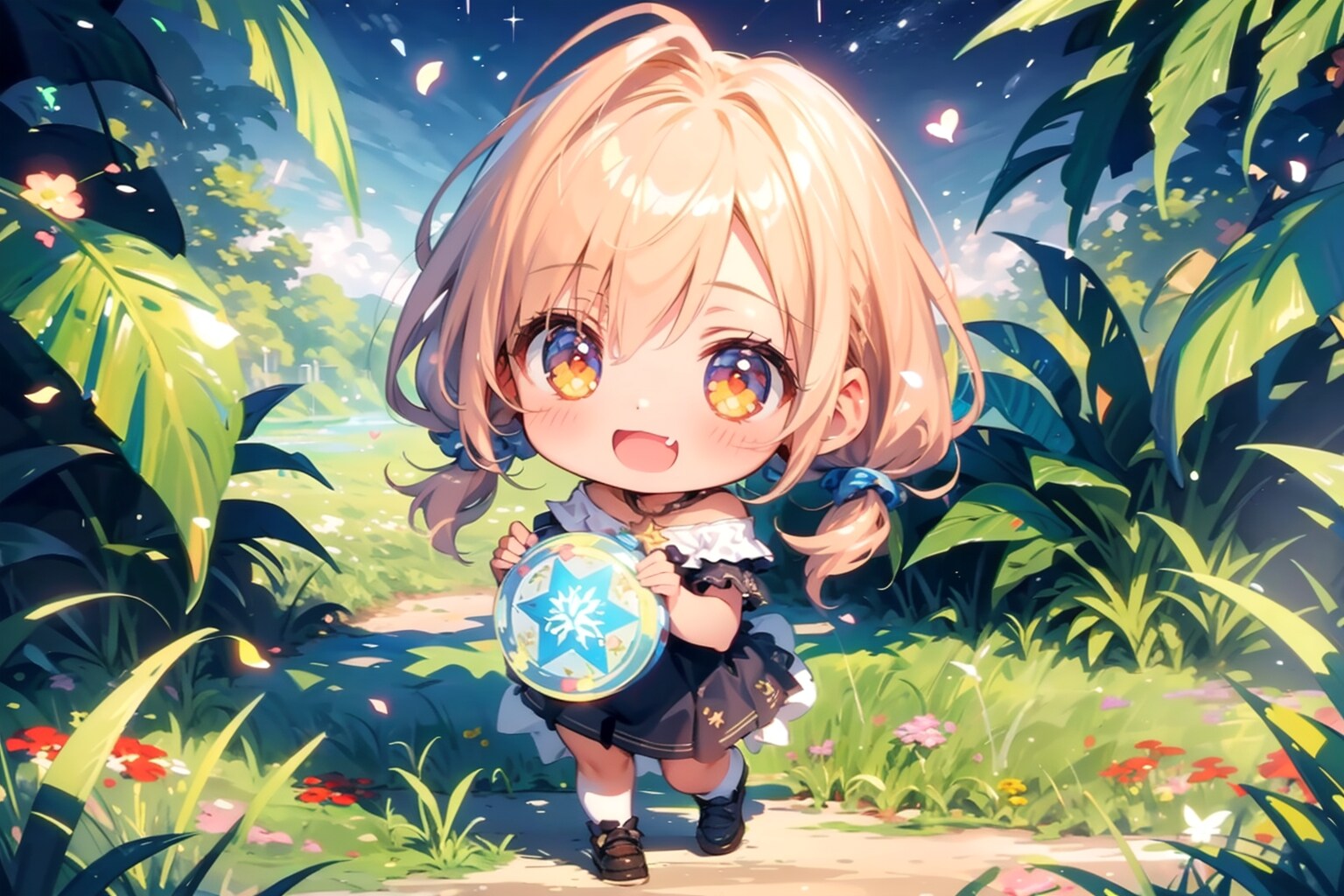 「フリスビーしようよ-♪」。