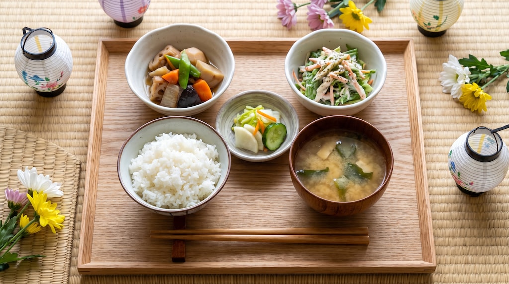 摩訶不思議食堂の盂蘭盆会精進膳