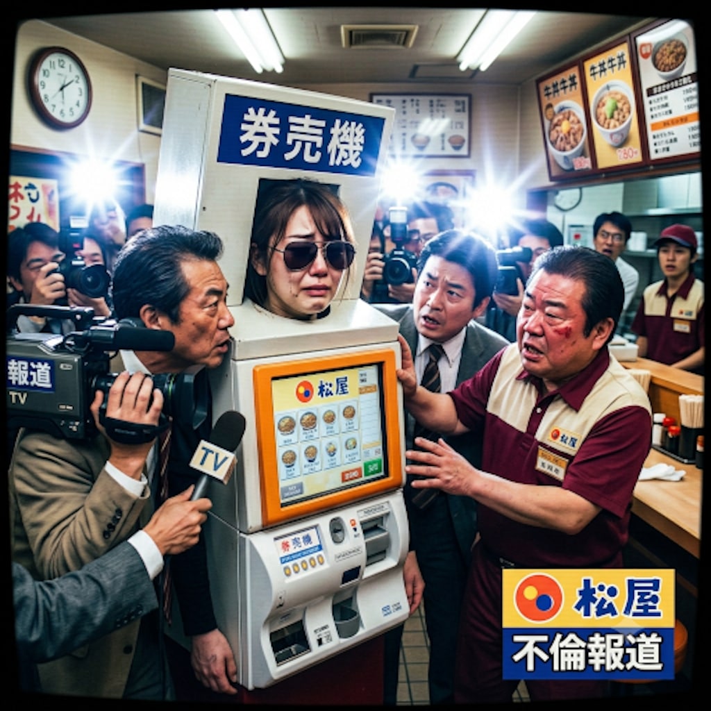松屋券売機娘スキャンダル