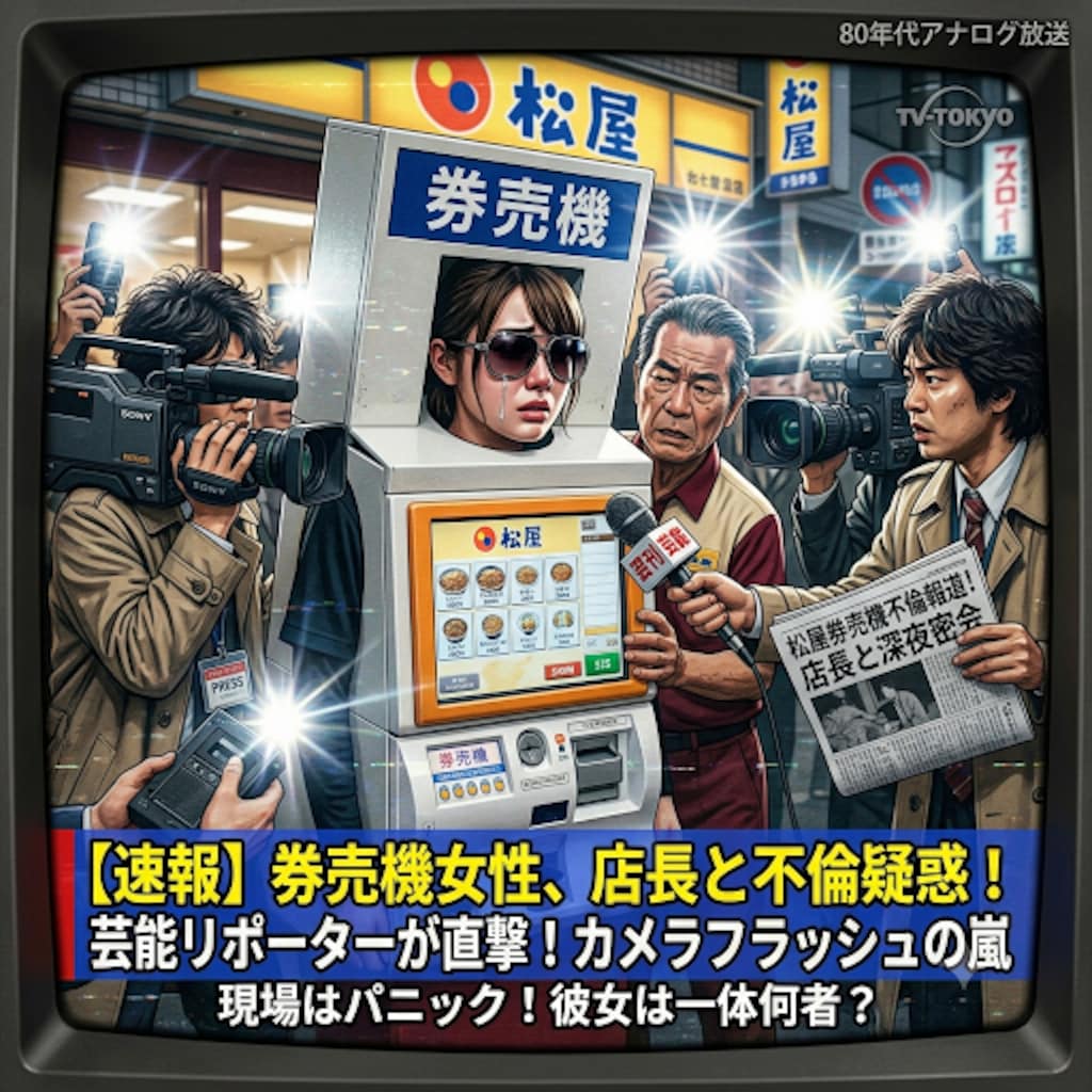 松屋券売機娘スキャンダル