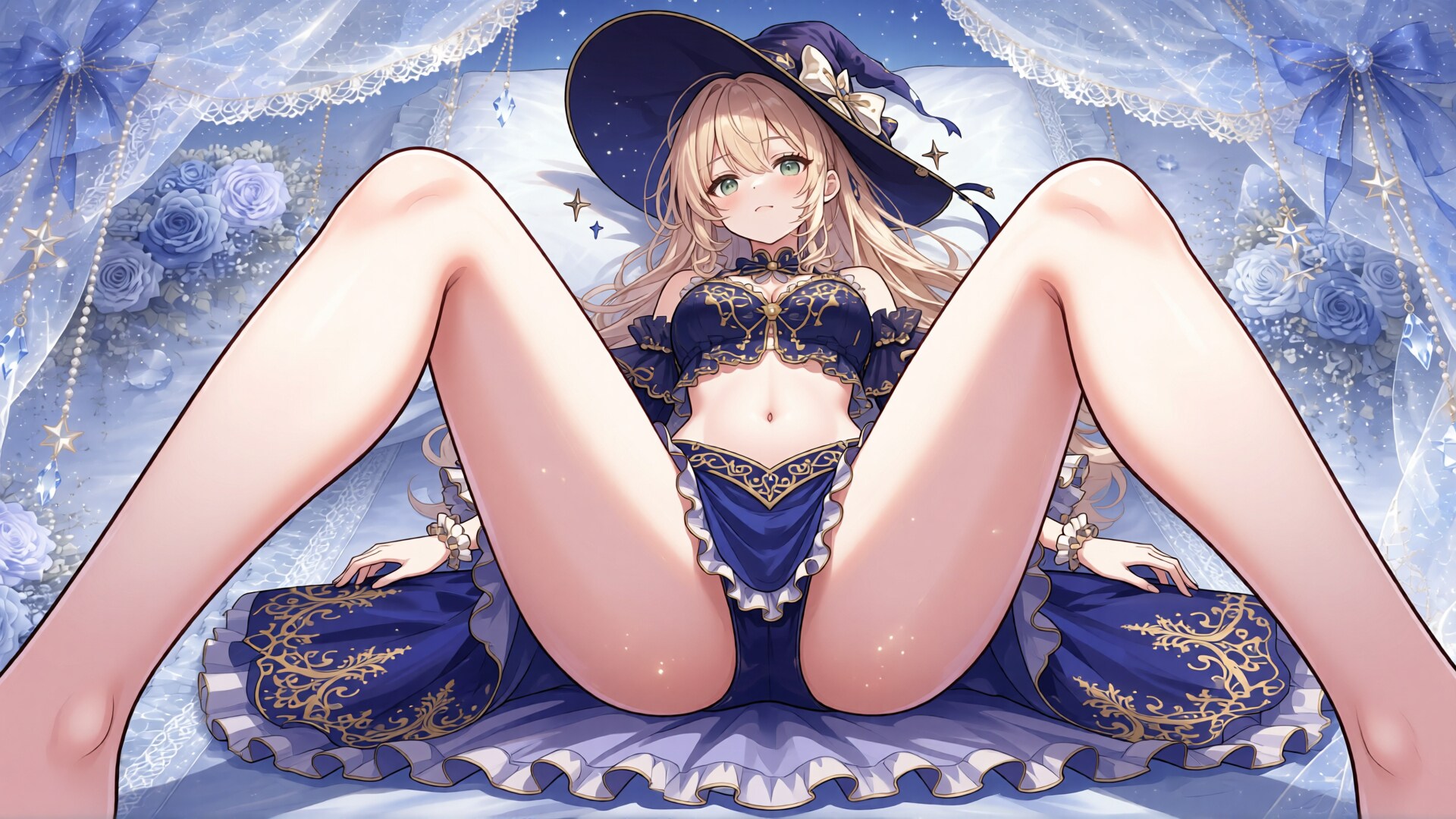 金髪少女と水着　その8-8