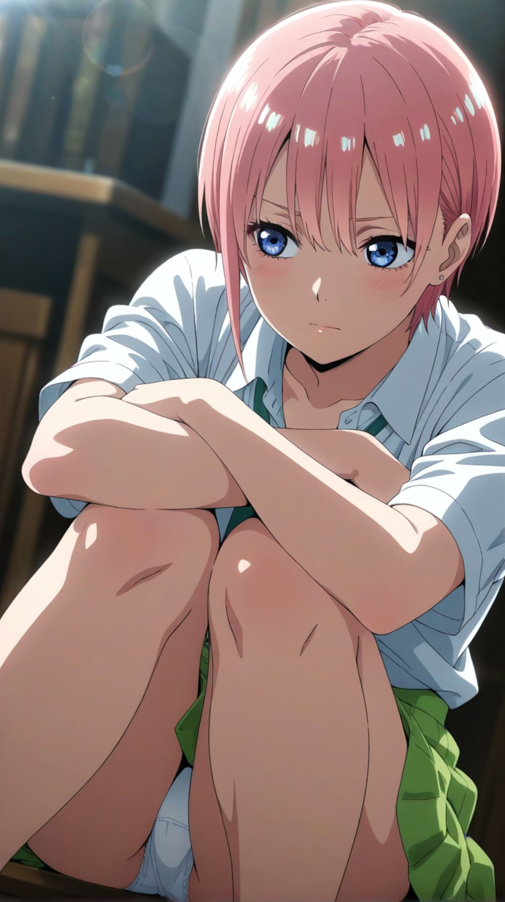 【中野一花】 パンチラ 【Ichika Nakano】