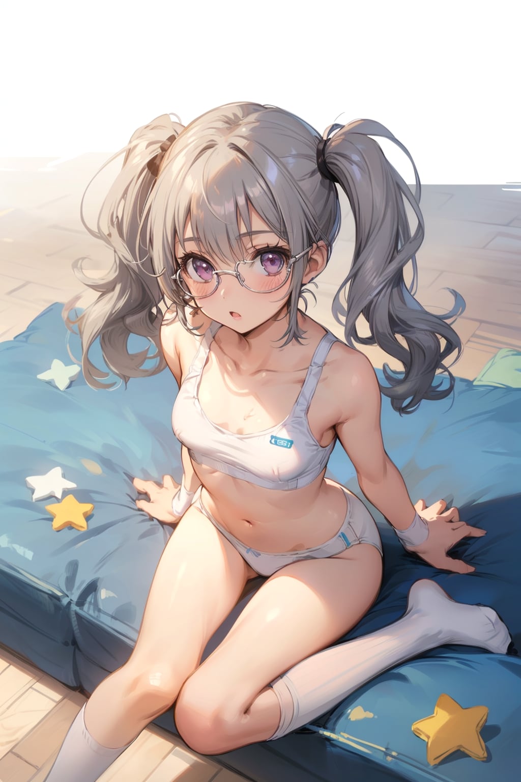スポブラの眼鏡っ娘