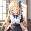 エプロンドレスな金髪ちゃん 2枚目