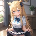 エプロンドレスな金髪ちゃん 3枚目