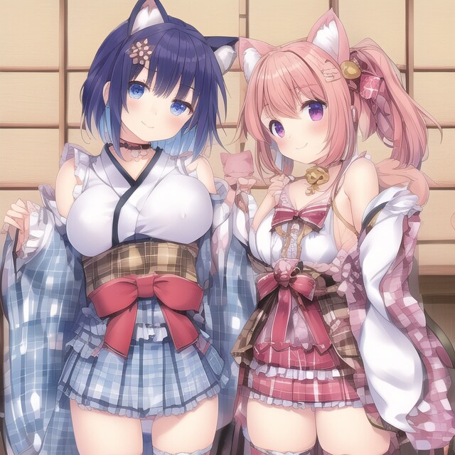 和装メイドお姉ちゃんず