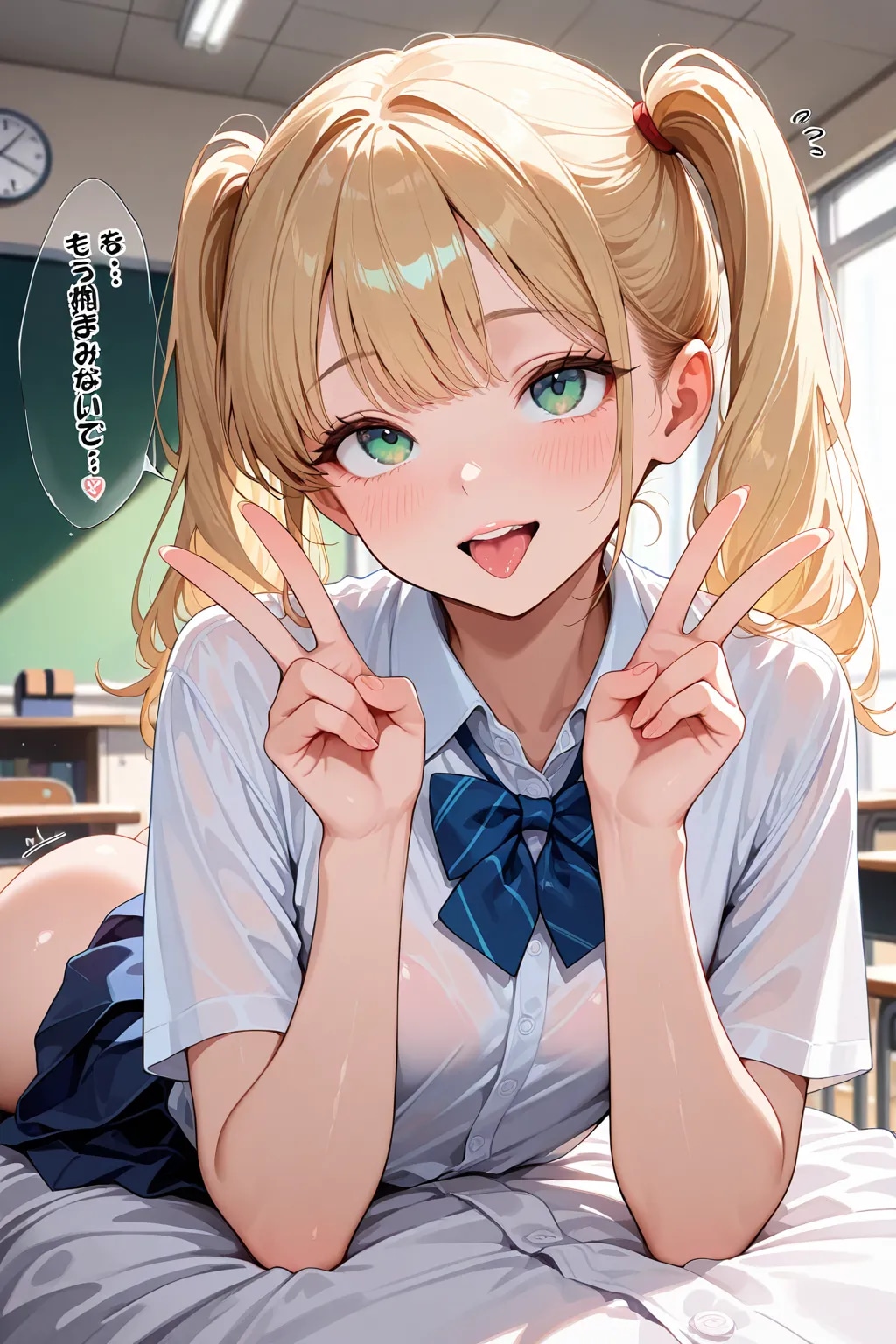 アへ顔ツインテールちゃん