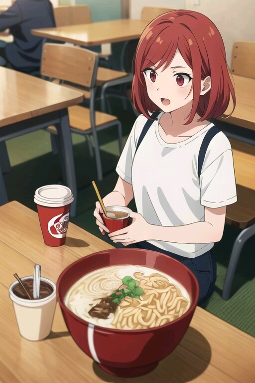 大学ラーメン | の人気AIイラスト・グラビア