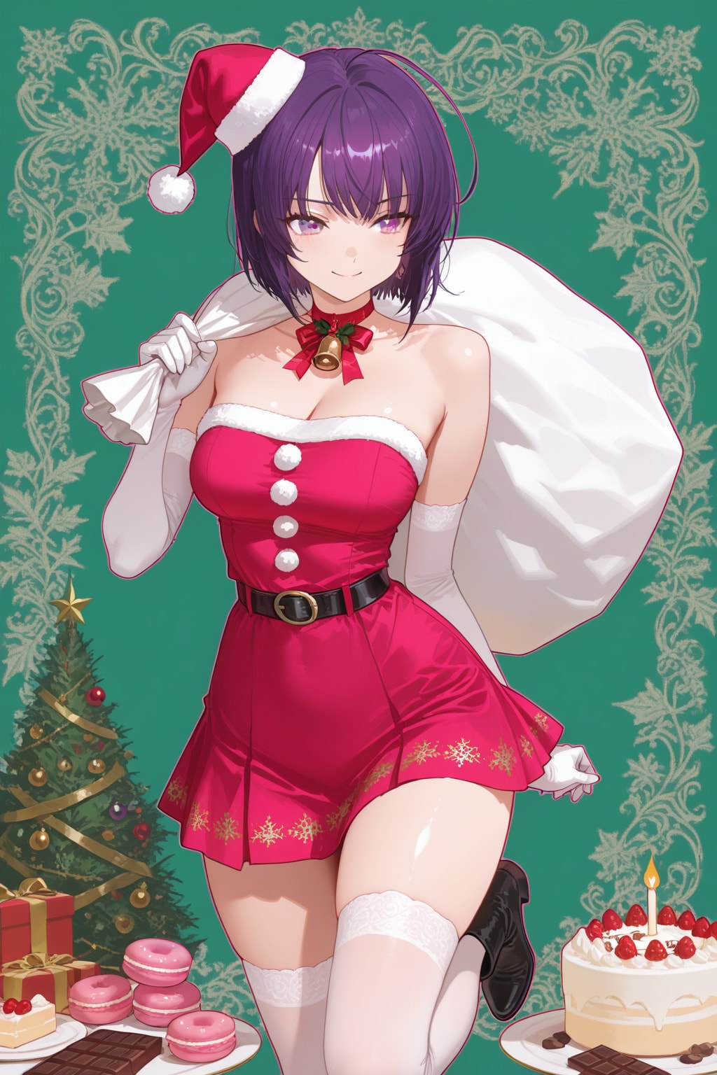 Santa Glow | の人気AIイラスト・グラビア