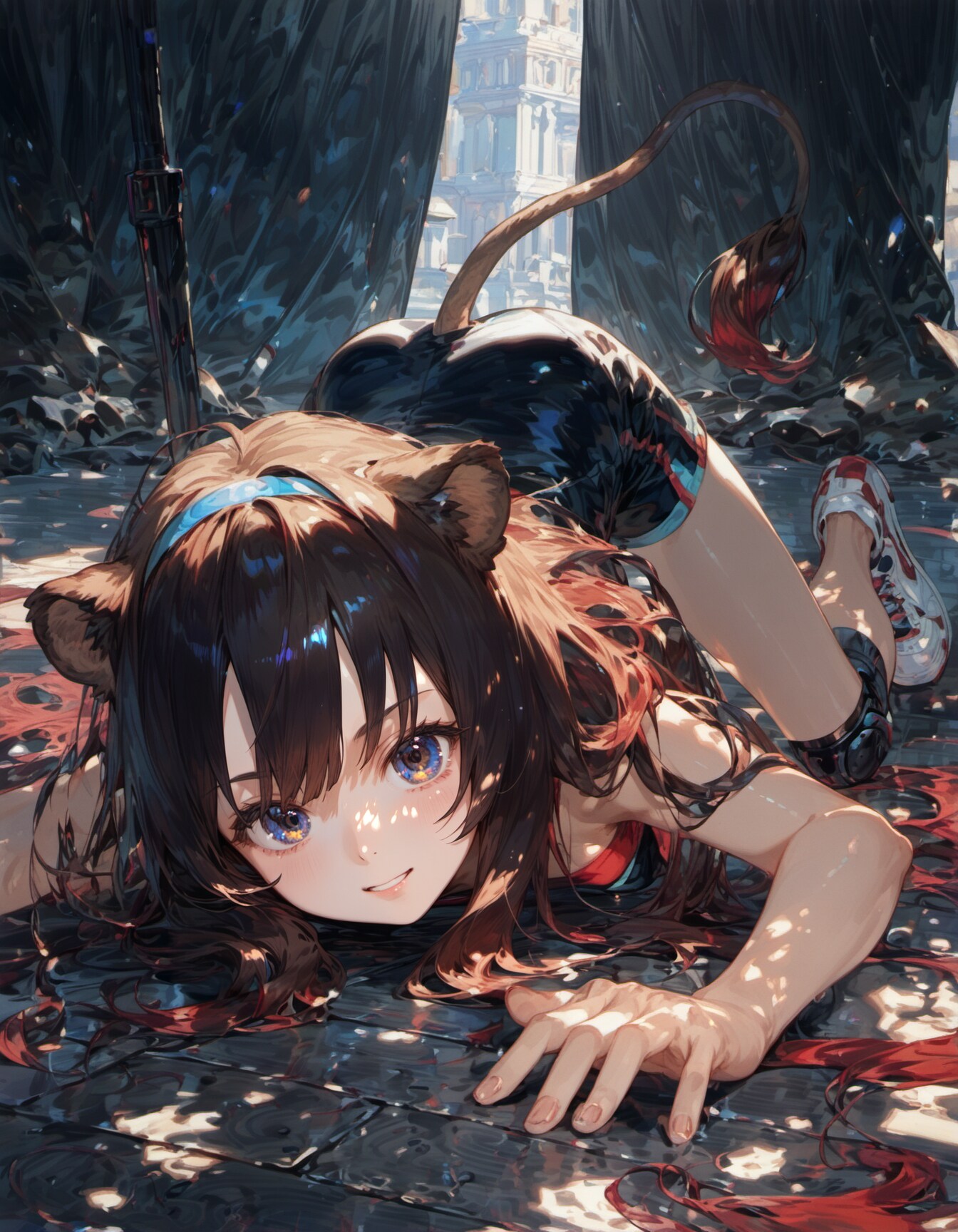 Feline Athlete | の人気AIイラスト・グラビア