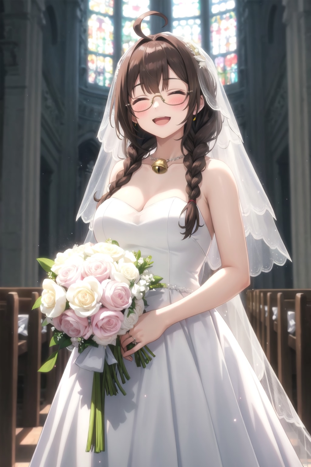 すみかちゃんのウェディングドレス