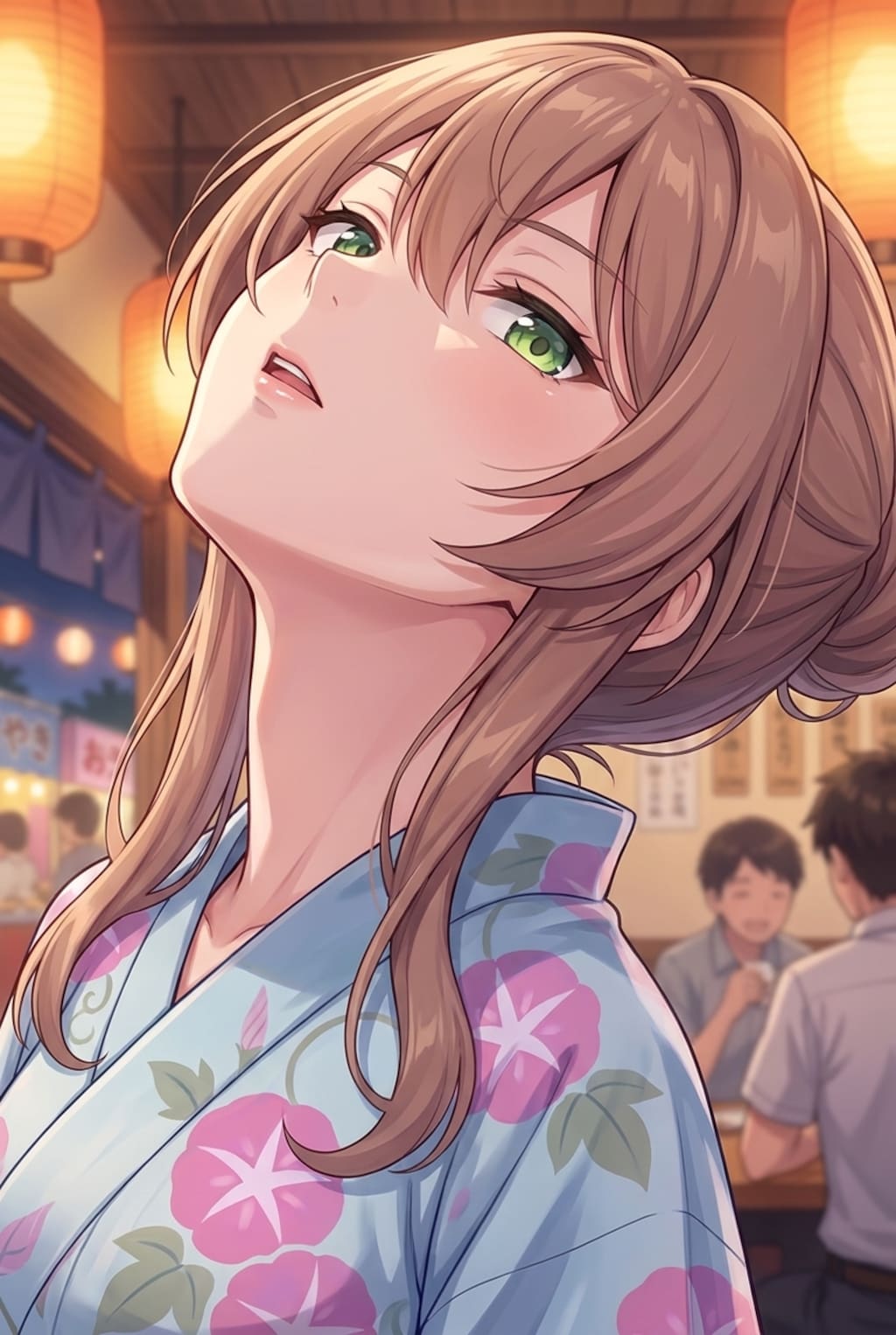 シャフ度のお姉さんイラスト