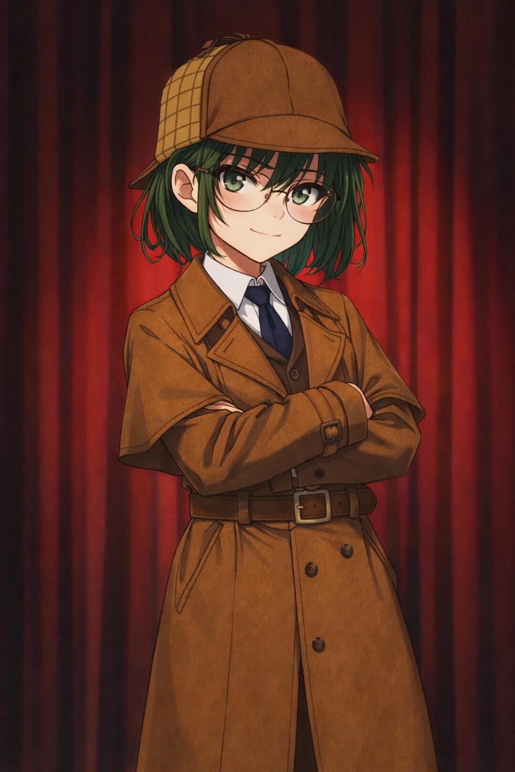 探偵服が着たい芽生ちゃん