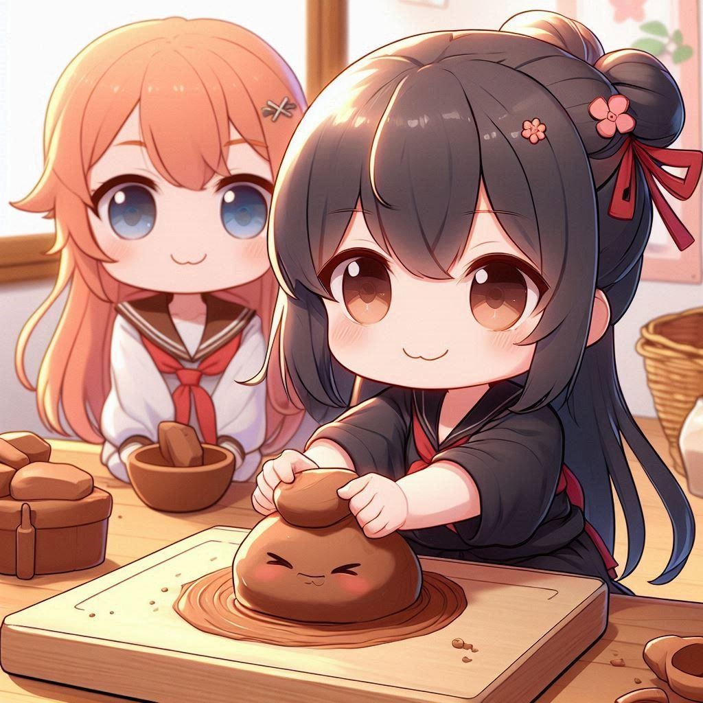 妥協を許さない陶芸部の女の子