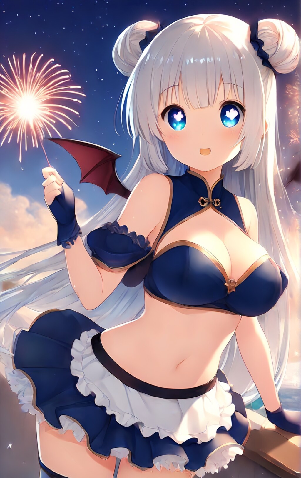 チャイナメイドの女の子