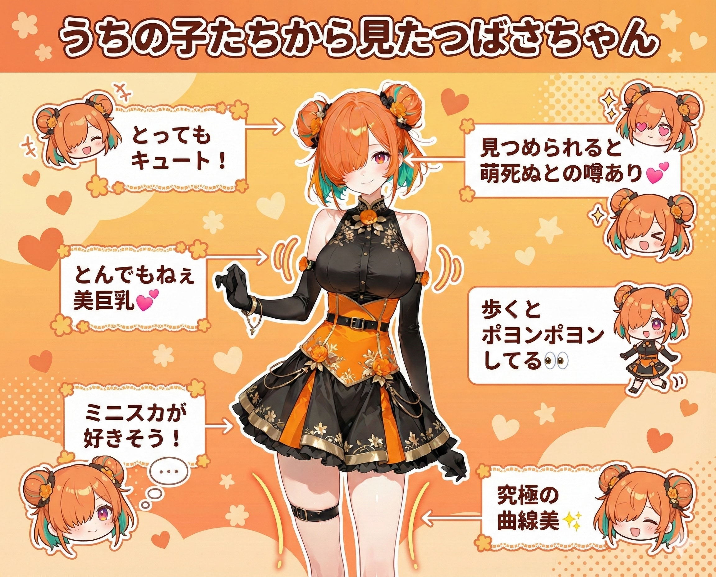 うちの子たちから見たつばさちゃん | の人気AIイラスト・グラビア