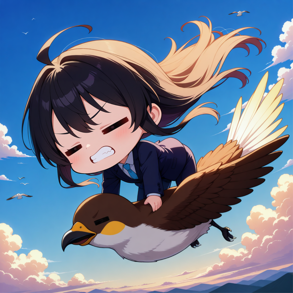 遅刻する！会社まで急いで！