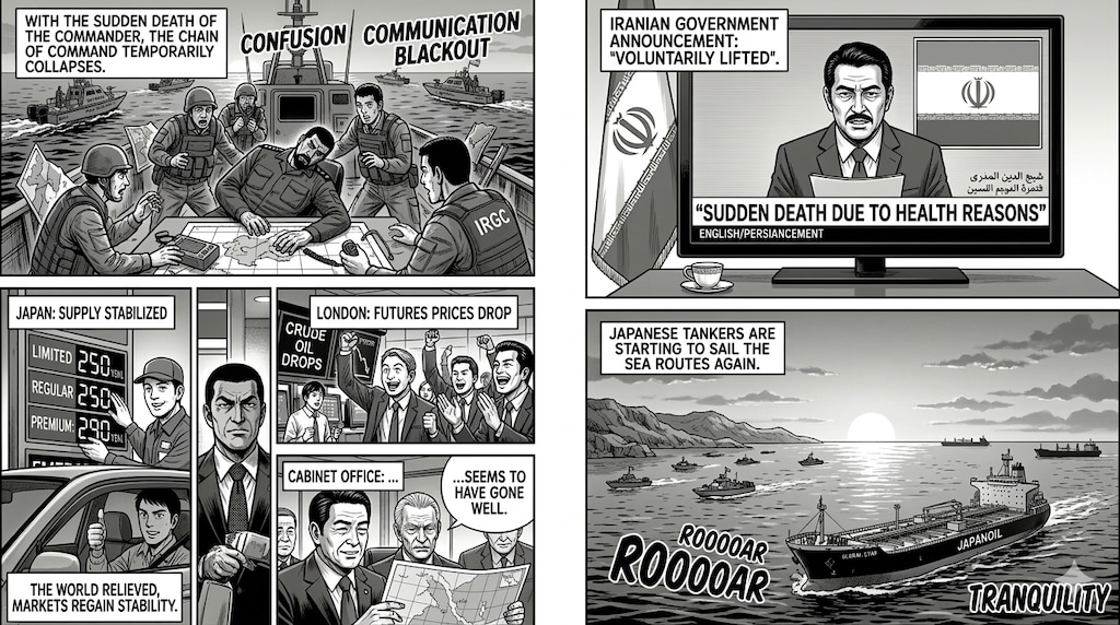 ホルムズ海峡・静寂の封鎖