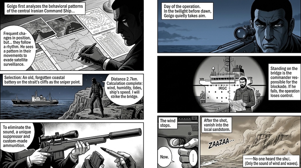 ホルムズ海峡・静寂の封鎖