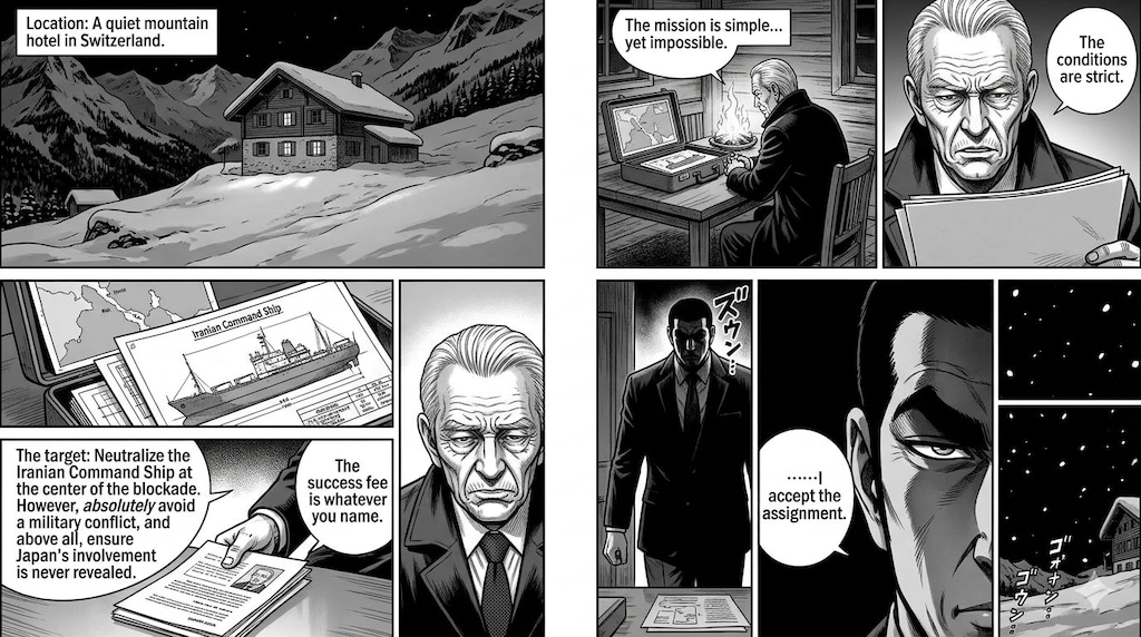 ホルムズ海峡・静寂の封鎖