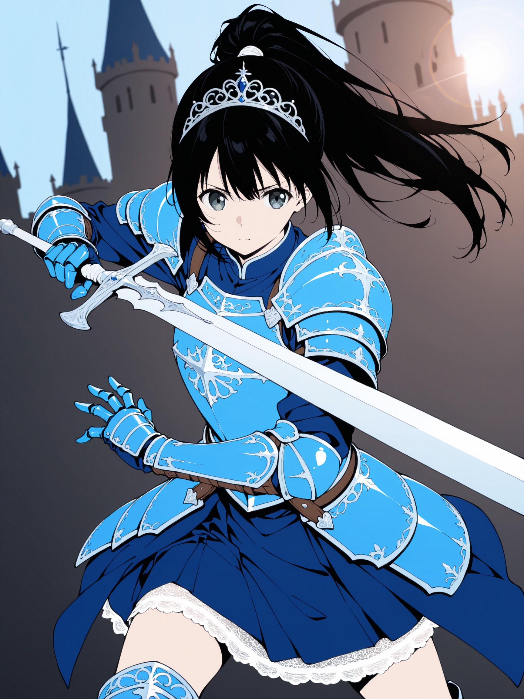 青の姫騎士
