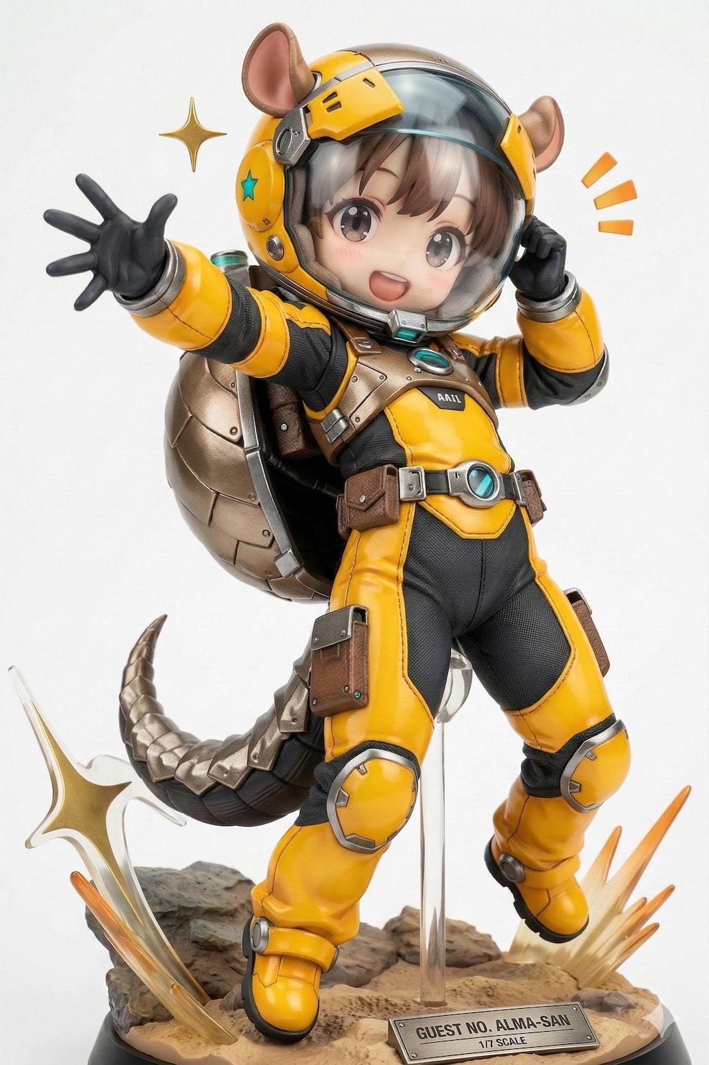 ゲストのアルマさんがアルマジロ座を解説！