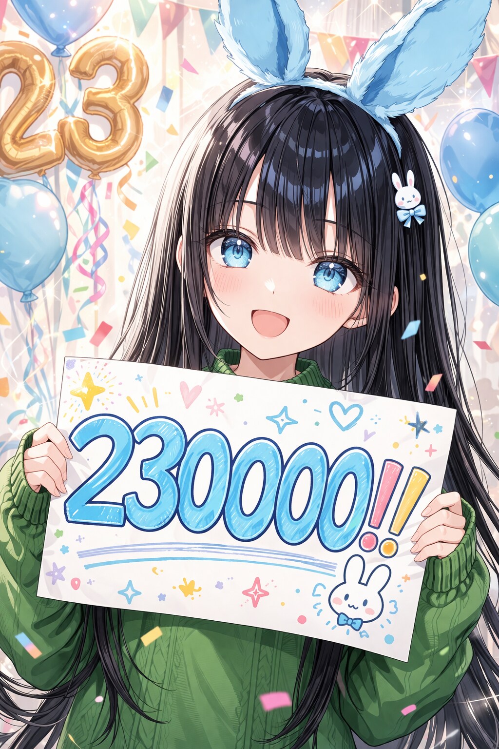 おめでとうございます！！２３万いいね！！