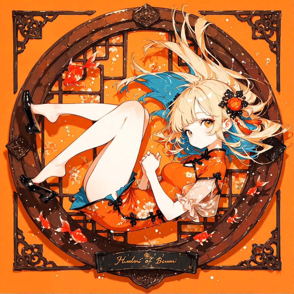 ジャケット風少女