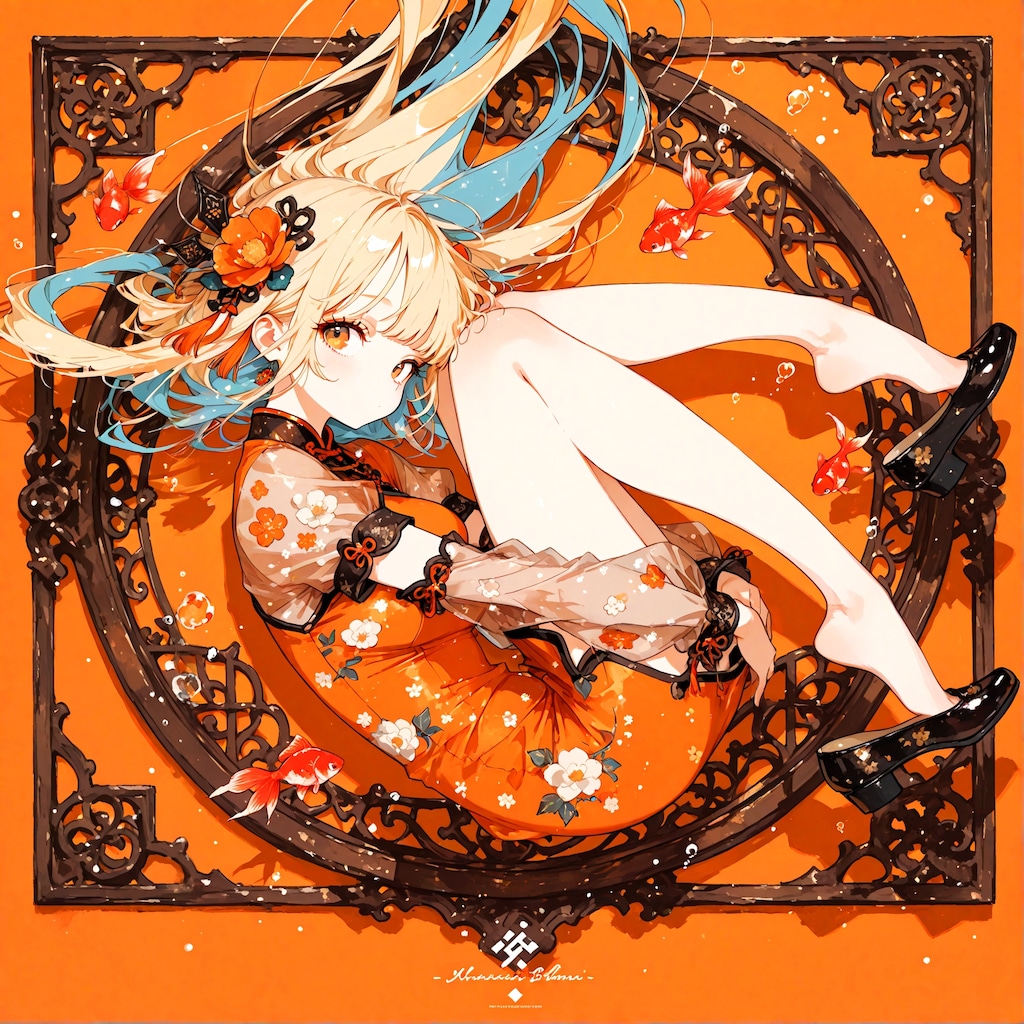 ジャケット風少女