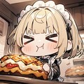 "お好み" のレンジが広過ぎる系お好み焼きを食す系メイドちゃん 6枚目