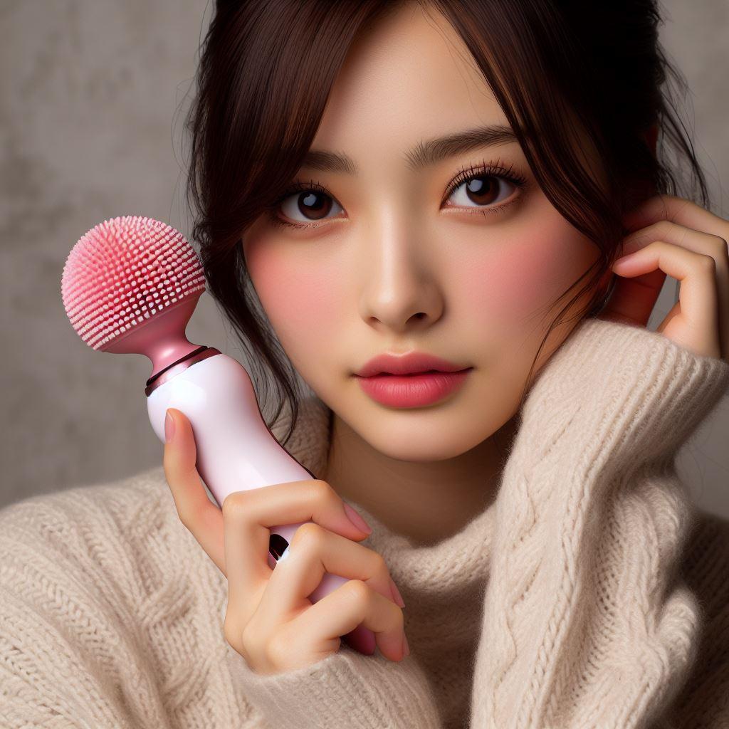 pink microphone