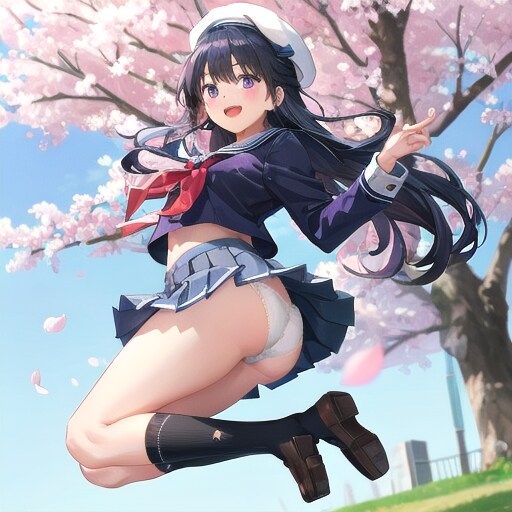 セーラー服パンチラ