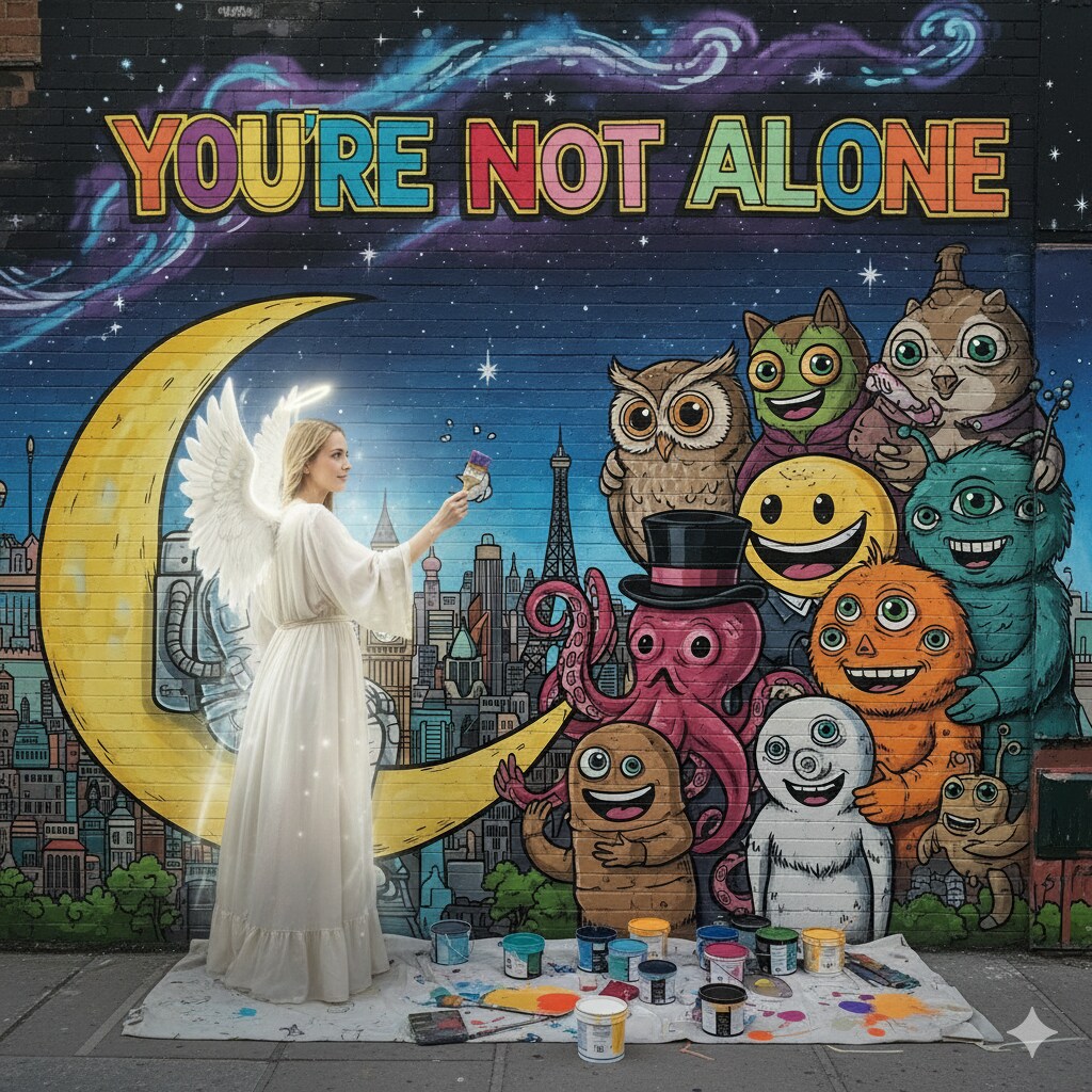 ひとりじゃない | の人気AIイラスト・グラビア