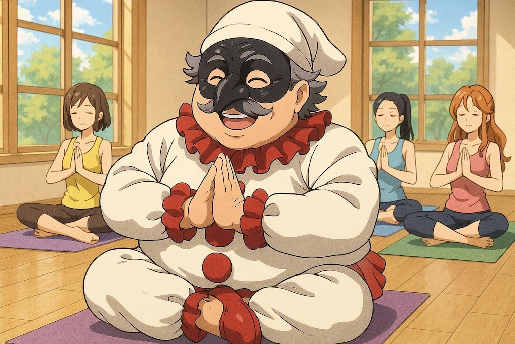 071.ヨガは心体に良いですぞ