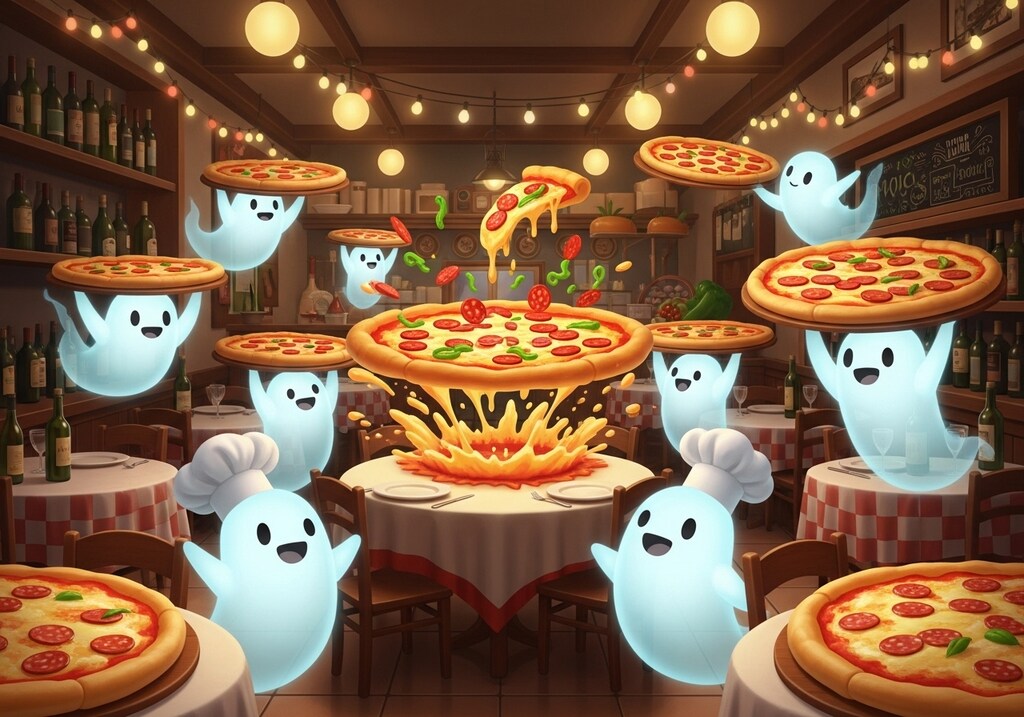 オバケさん達ようこそ摩訶不思議食堂へ大歓迎会