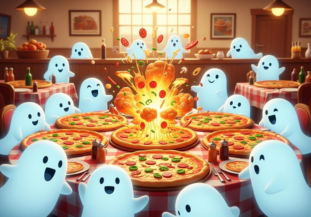 オバケさん達ようこそ摩訶不思議食堂へ大歓迎会