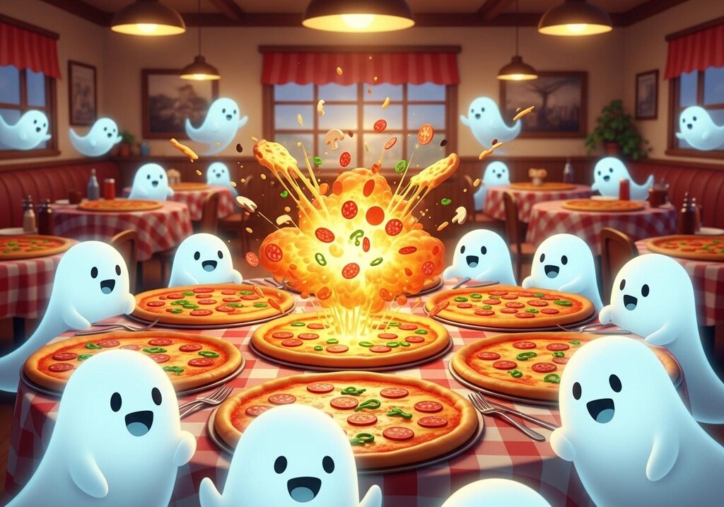 オバケさん達ようこそ摩訶不思議食堂へ大歓迎会