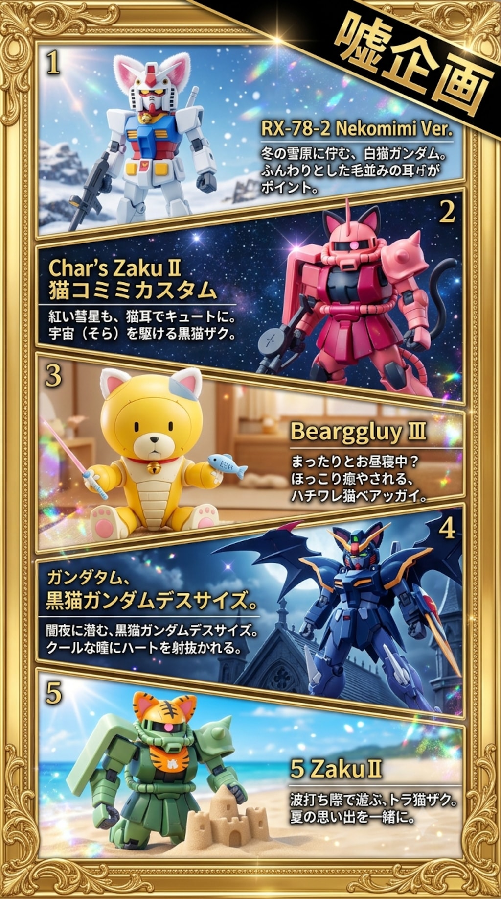 猫耳ガンプラ雑誌