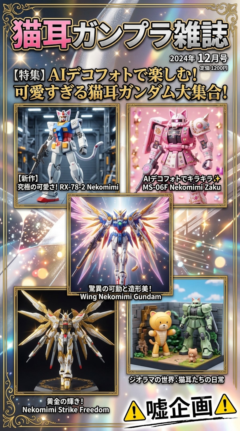 猫耳ガンプラ雑誌