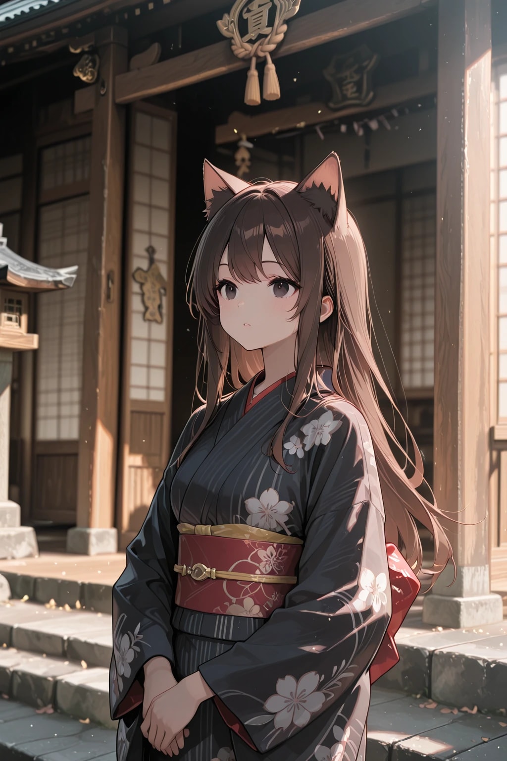 虎鼠神社ケモ耳