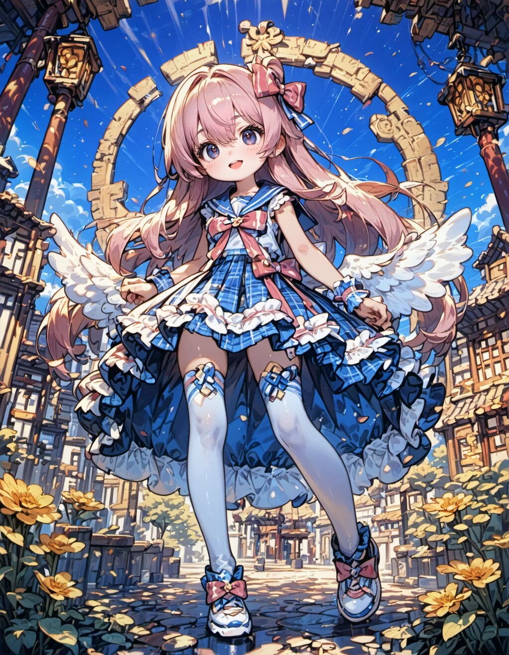 Angelic Sailor Girl's Smile