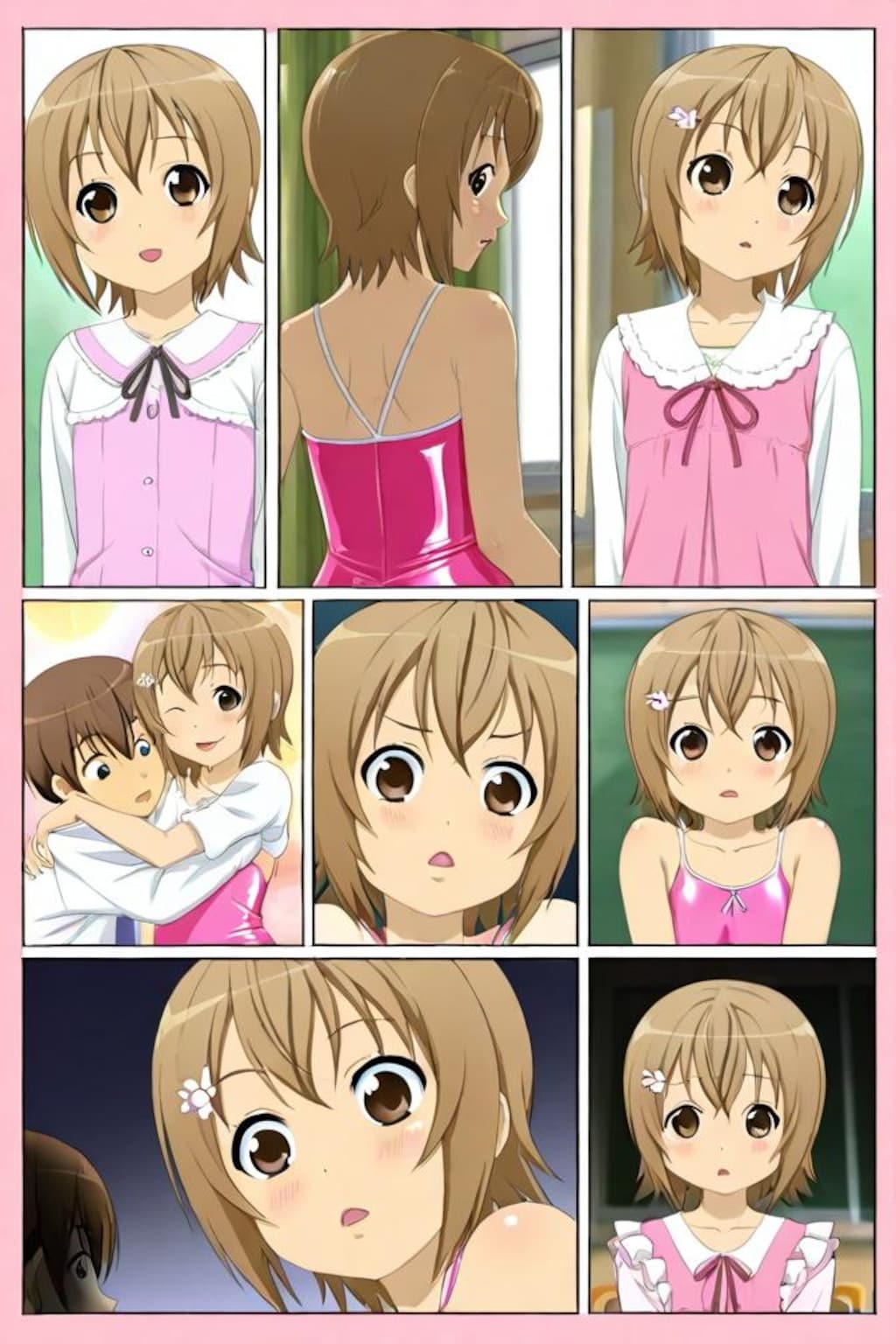 みなみけ　マコちゃん　漫画風