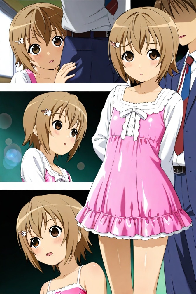 みなみけ　マコちゃん　漫画風