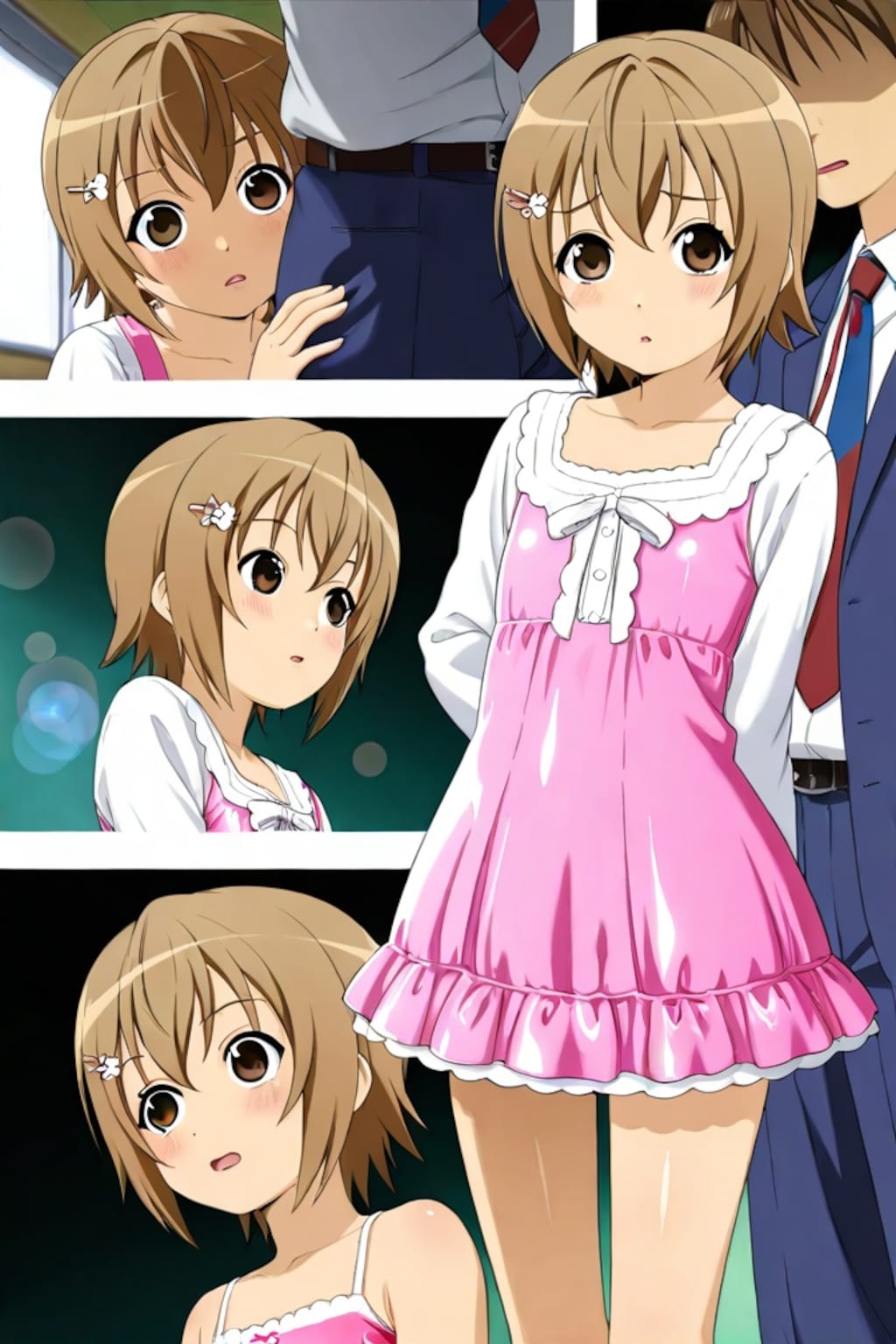 みなみけ　マコちゃん　漫画風