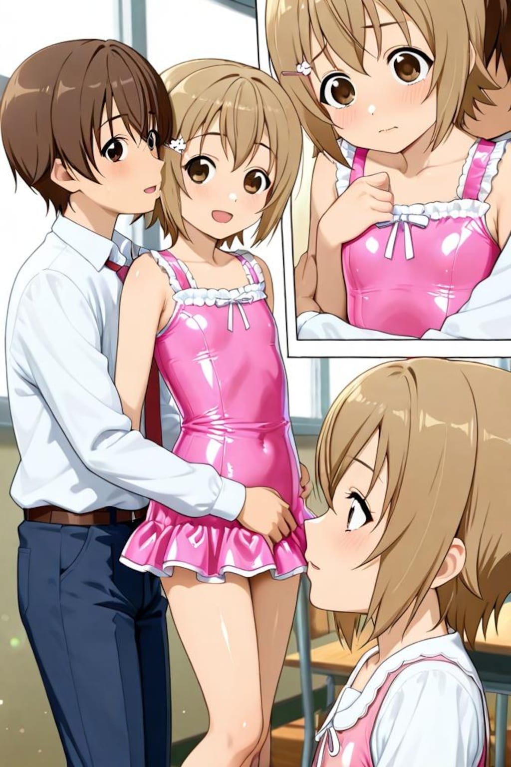 みなみけ　マコちゃん　漫画風