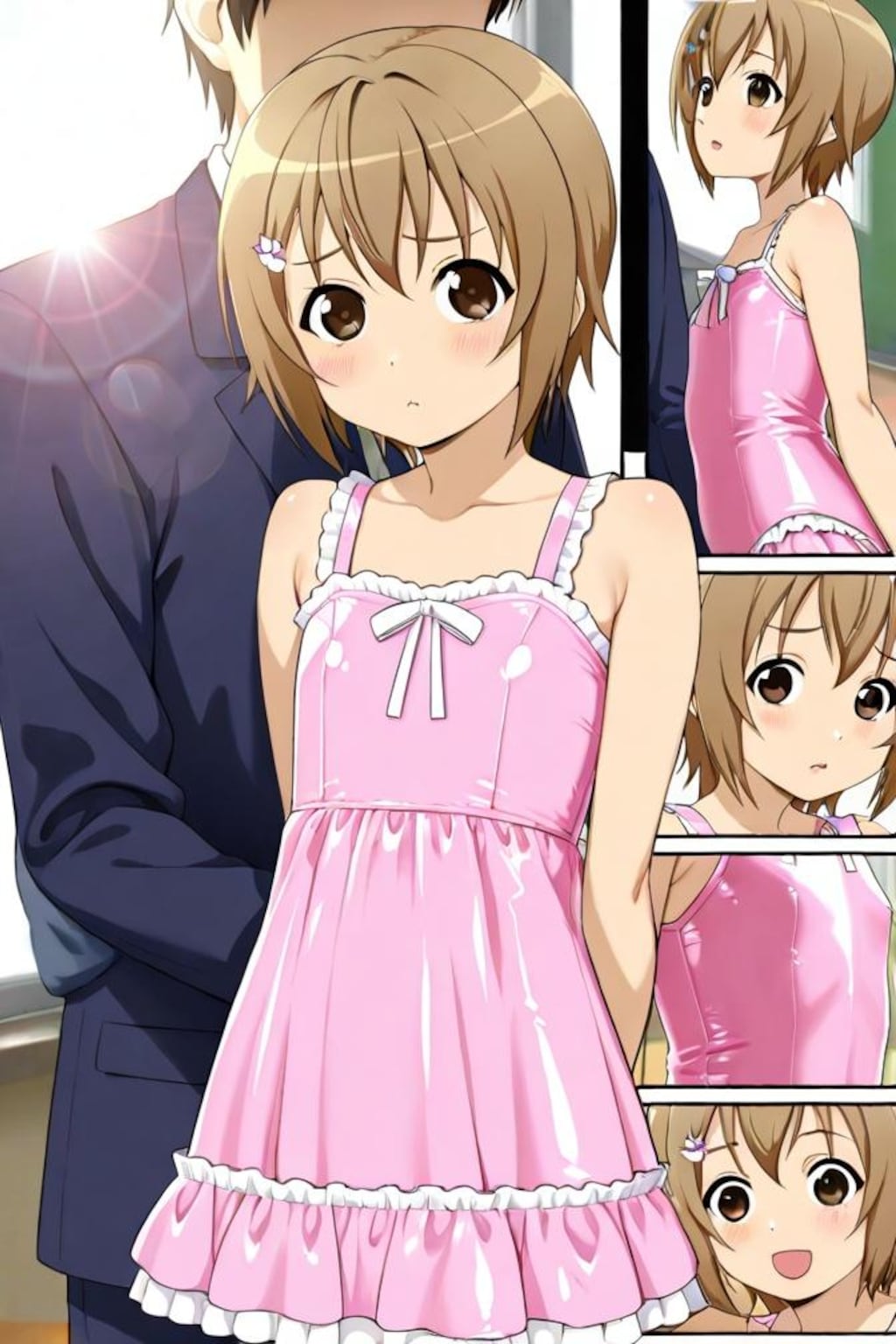 みなみけ　マコちゃん　漫画風